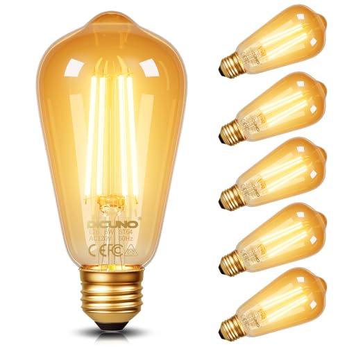 E26 Edison Bulbs 60W (6 Count)