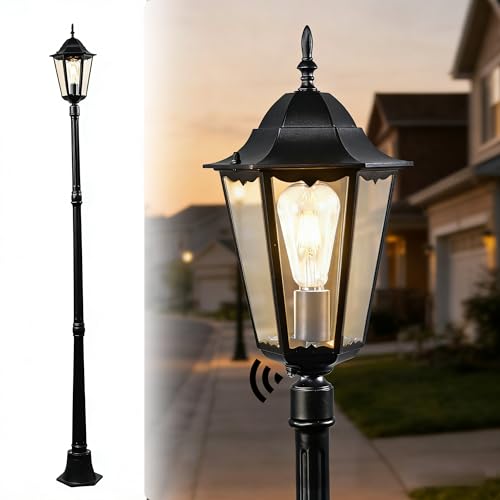84" Outdoor Lamp Post Light