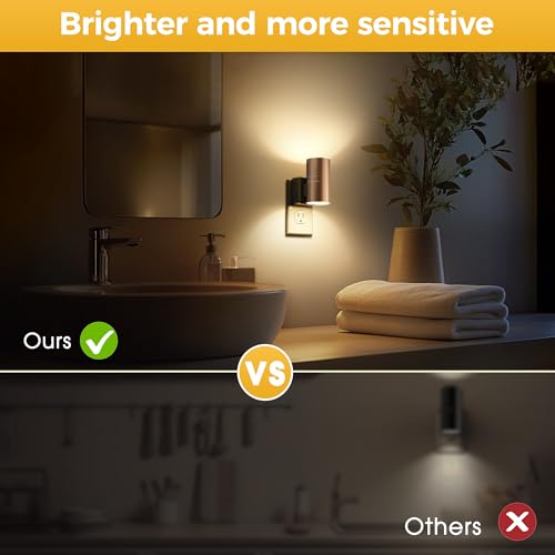 Night Light 2 Pack Night Lights Plug into Wall (2 Count)