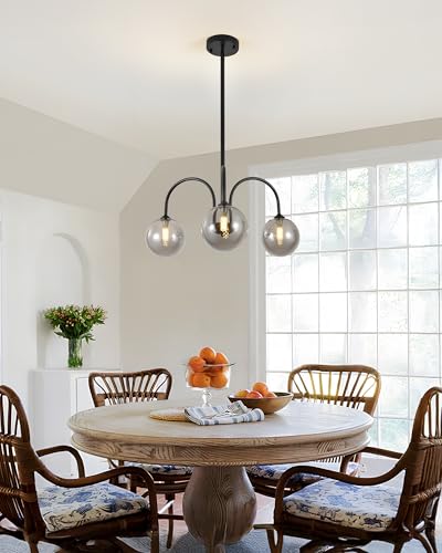Black Sputnik Chandelier