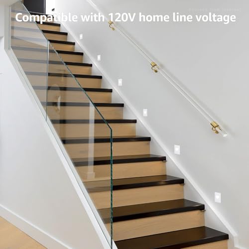 6 Pack 5CCT 120V LED Step Lights (6 Count)