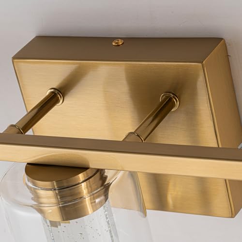 6 Light Gold Vanity Light with 3 Color Modes