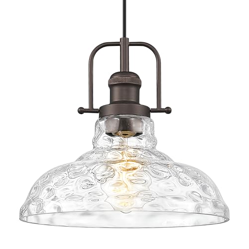 Water Ripple Glass Pendant Light
