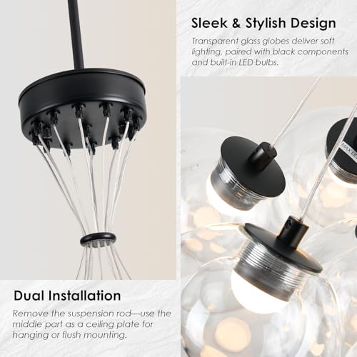 Modern Bubble Chandelier