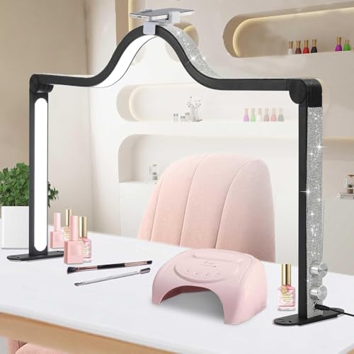 Half Moon Light for Nail Desk