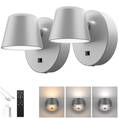 Battery Operated Wall Lights Set of Two (2 Count)