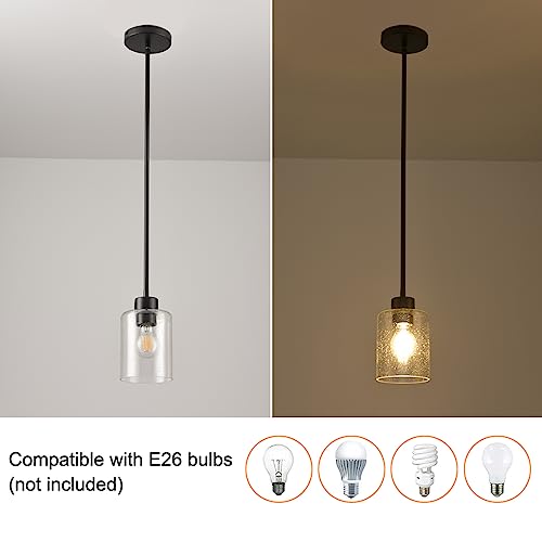 Black Pendant Lights Kitchen Island