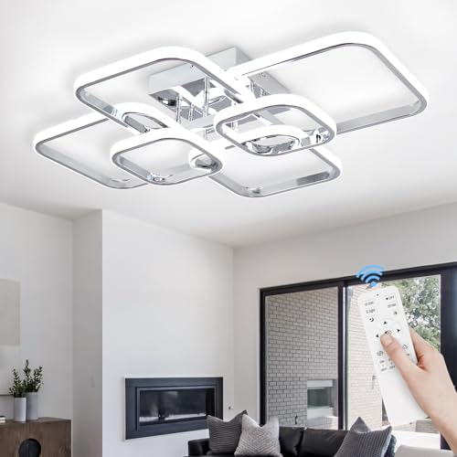 31.5" Modern LED Ceiling Light 6