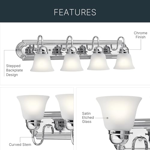4 Light Bathroom Vanity Light