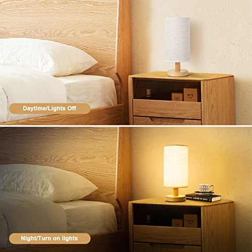 Small Bedside Table Lamp for Bedroom