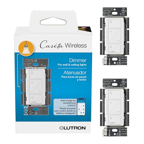 Caseta Smart Dimmer Switch (2 Count)