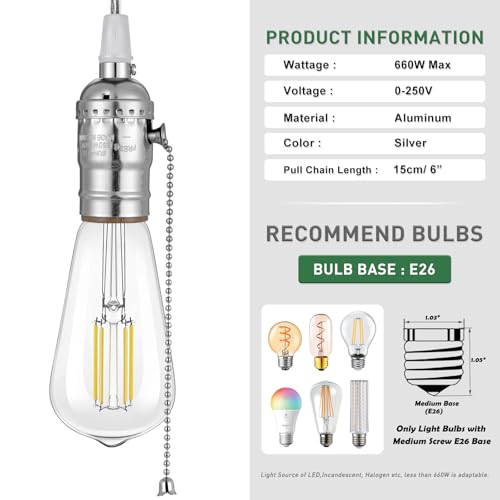 Pull Chain Light Socket Replacement