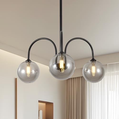 Black Sputnik Chandelier