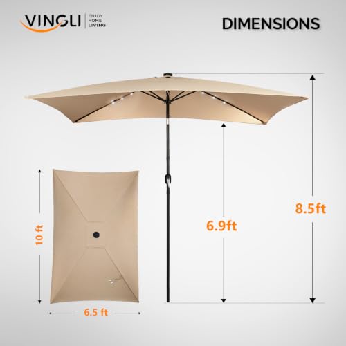 Patio Umbrella with Lights
