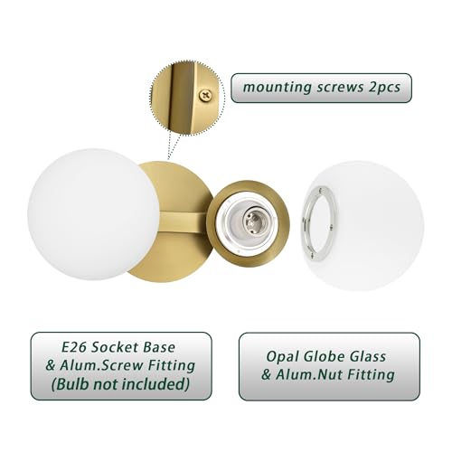 Gold Bathroom Vanity Light Fixtures