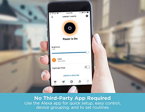 Works with Alexa Smart Under Cabinet Lighting