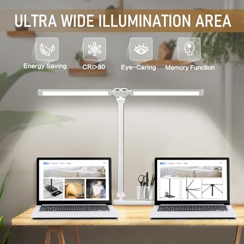 LED Desk Lamp for Home Office Desk Light Table Lamp 50 Lighting Modes Timer