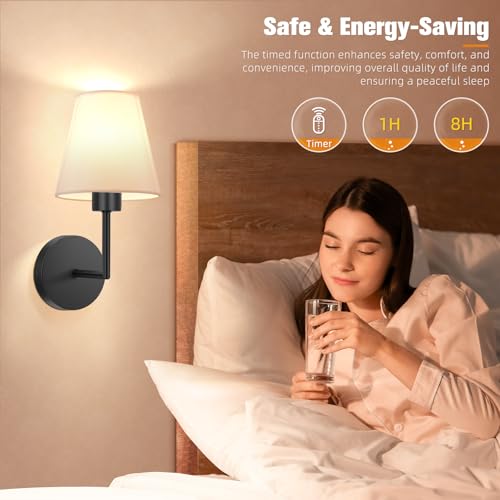 13.8 inch Battery Operated Wall Sconce Set of 2 (2 Count)