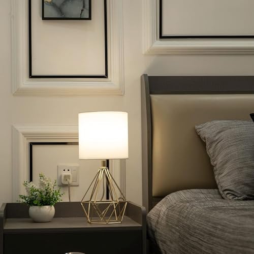 Gold Small Table Lamp Set of 2