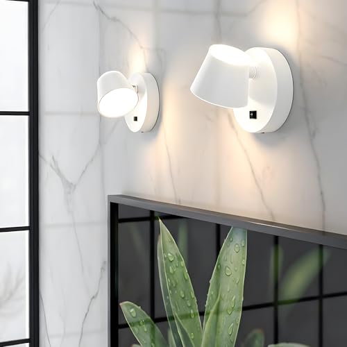 Battery Operated Wall Sconce with Remote