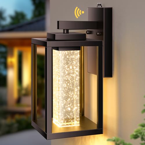 Oil Rubbed Bronze Dusk to Dawn Outdoor Light Fixture for House Porch