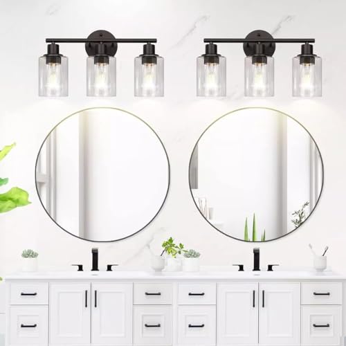 6Pcs Clear Glass Lamp Shade (6 Count)