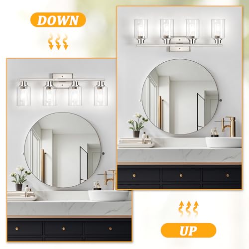 4 Light Bathroom Light Fixtures