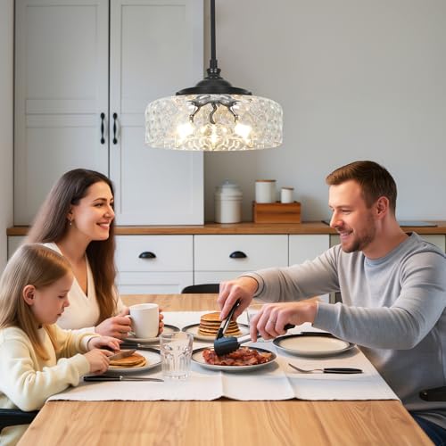 3 Light Adjustable Pendant Lights Kitchen Island