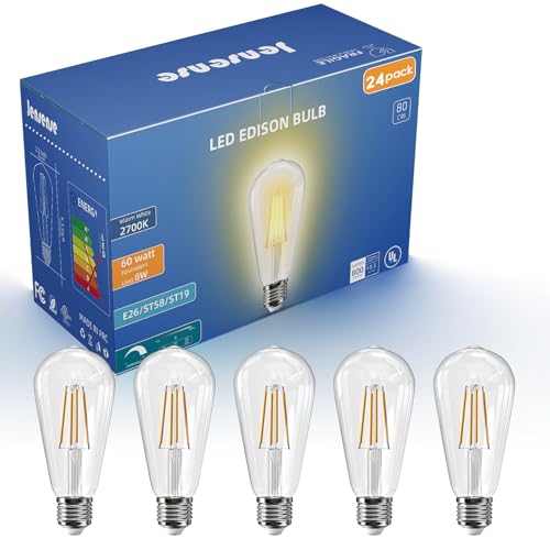 Edison Bulbs E26 LED Bulb 60 Watt Equivalent