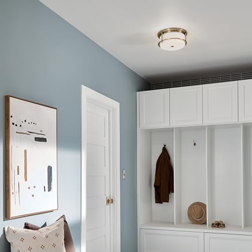 Brit 12" 2 Light Flush Mount Light
