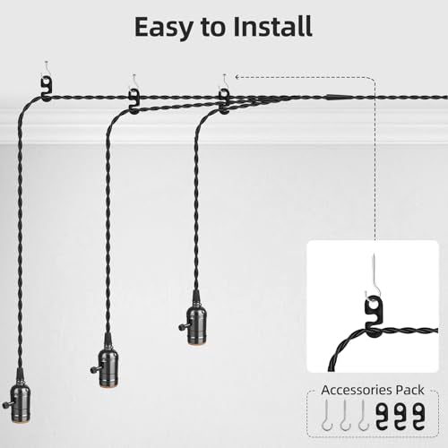 Plug in Pendant Light Cord Kit