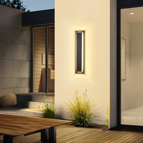23.6 in Porch Lights Outdoor Sconce Light Exterior Lighting Fixture
