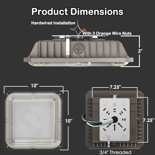 LED Canopy Lights (4 Count)