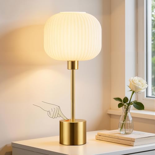 Glass Table Lamp for Living Room