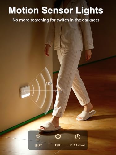 Motion Sensor Night Lights (3 Count)