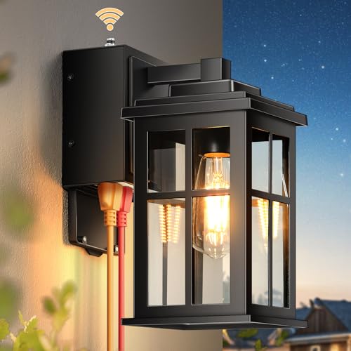 Porch Light with GFCI Outlet