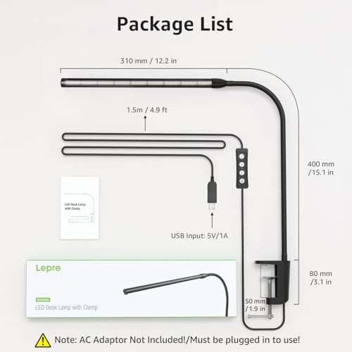 Clip on Desk Lamp
