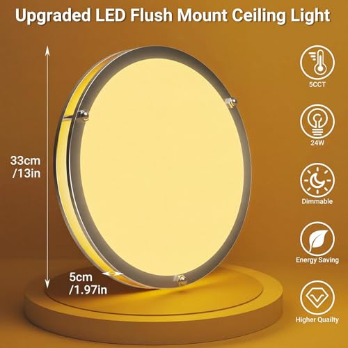 13 Inch Flush Mount Ceiling Lights