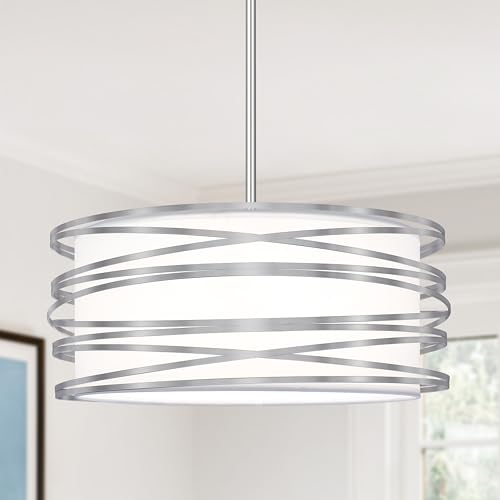 16 inch Modern Drum Pendant Light 3