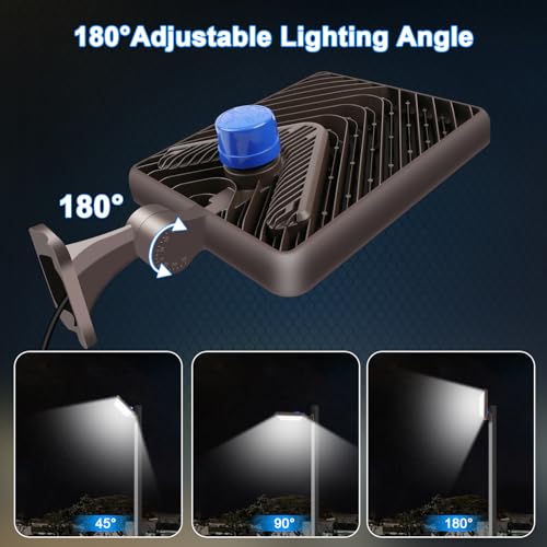 480W LED Parking Lot Light Dusk to Dawn Photocell 5000K 2Pack (2 Count)