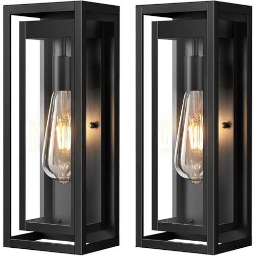 15" Outdoor Wall Lights (2 Count)