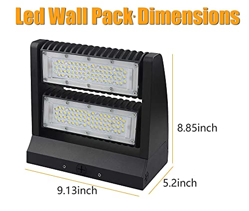 120W Rotatable LED Wall Pack