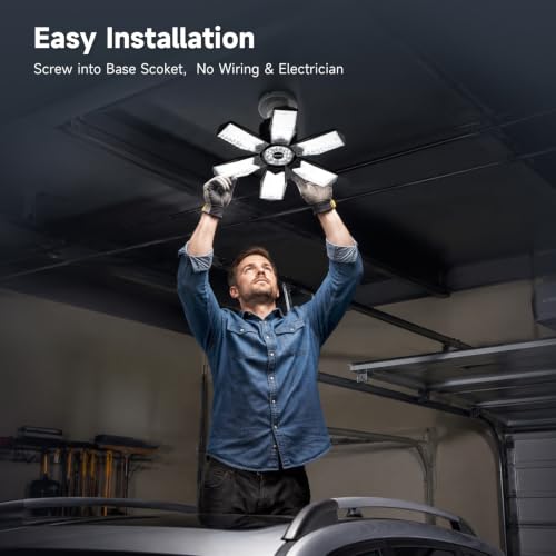 LED Garage Lights (6+1/Screw-in)
