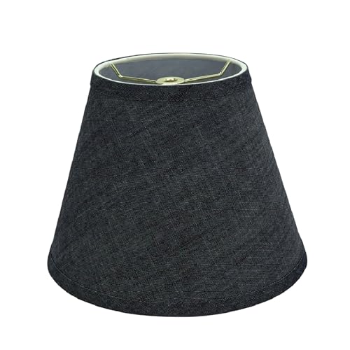 32422A Transitional Hardback Empire Shape Spider Construction Lamp Shade in Grey