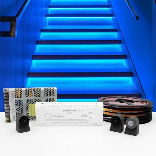 Intelligent Motion Triggered LED Stair Lighting Kit KMG