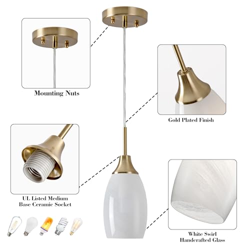 Mini Glass Pendant Light