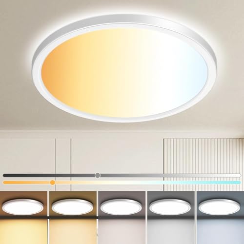 13 inch White LED Flush Mount Ceiling Lights