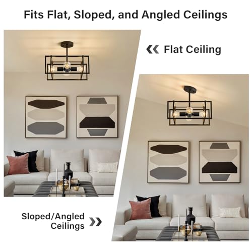 Black Ceiling Light