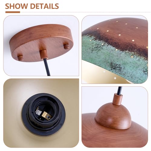 11.8 Inch Metal Dome Pendant Light