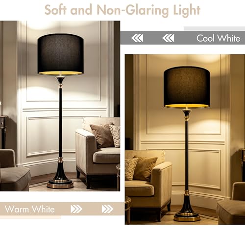 16 Inch Large Drum Lamp Shades Set of 2 (2 Count)